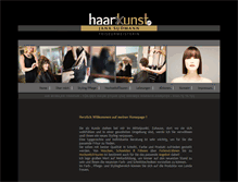 Tablet Screenshot of mobile-haarkunst.de